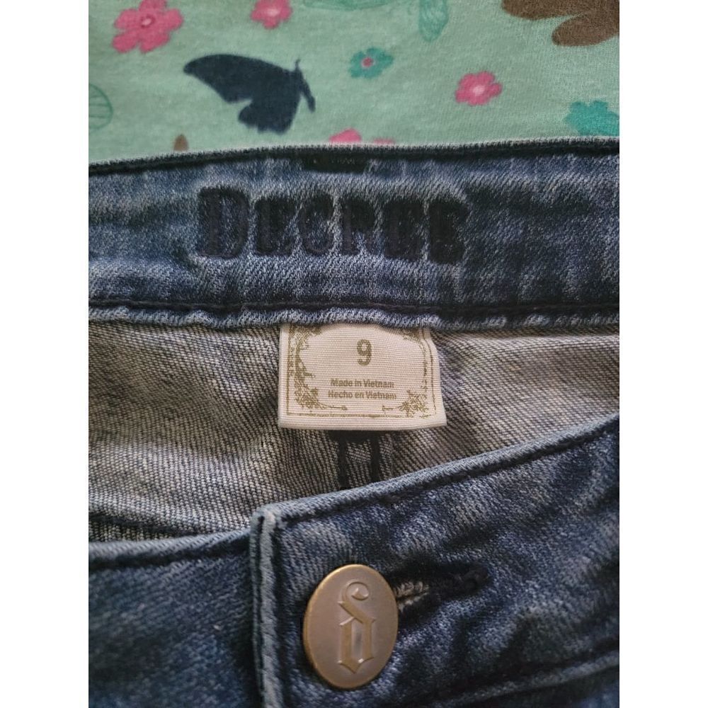 Decree Denim Distressed Skinny Jean - Picture 6 of 8